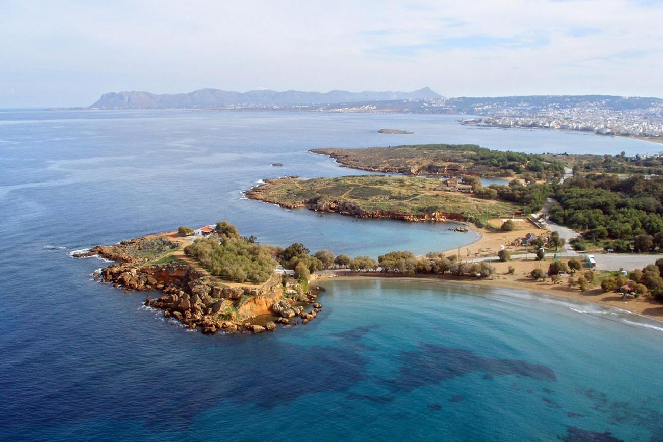 Stamatias Home, Fully Equipped Cottage 5 Minutes From The Sea Chrissi Akti Chania Exterior foto